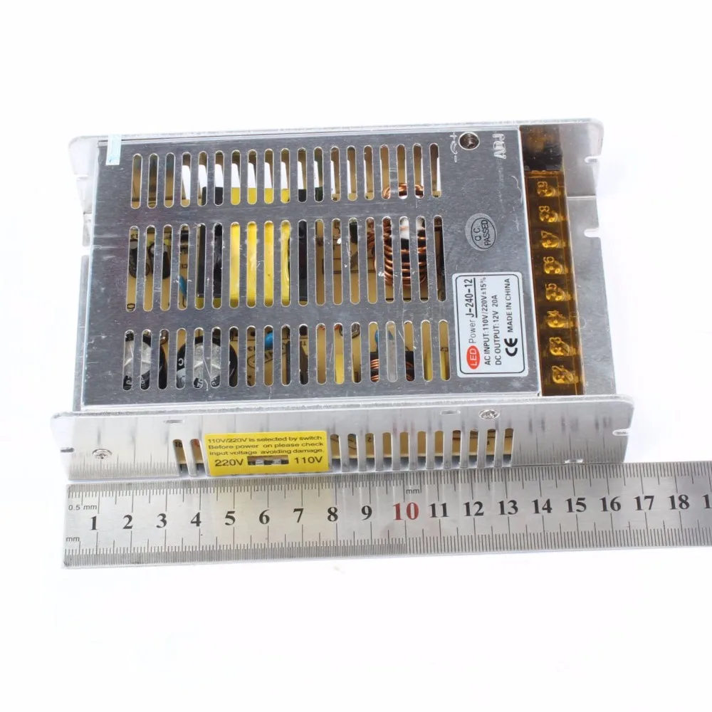 DIANQI 24v 12V 10A 20A 240W переключатель питания трансформатор переключения напряжения для