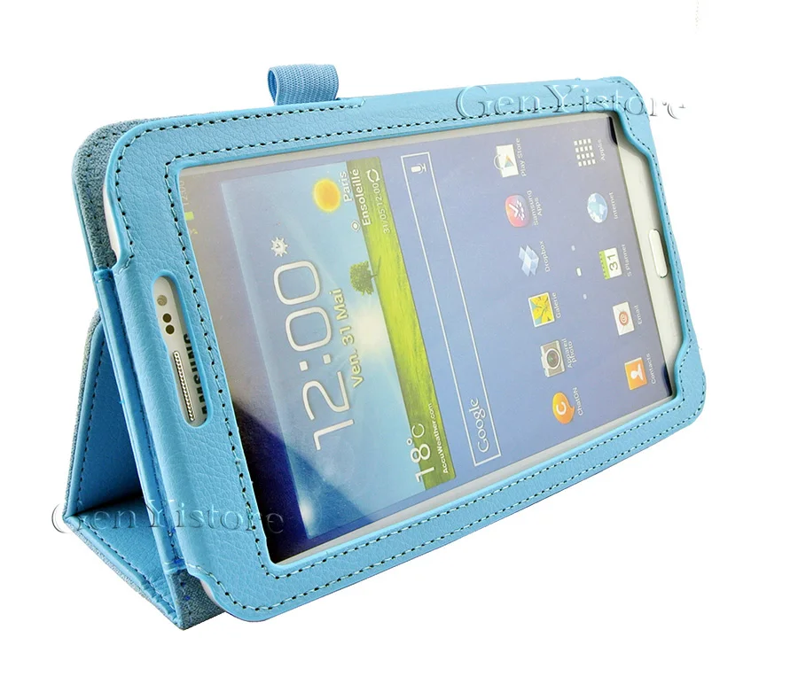 Чехол для Samsung Galaxy Tab 3 7 дюймов SM T210 T211 P3200 Подставка планшета чехол из