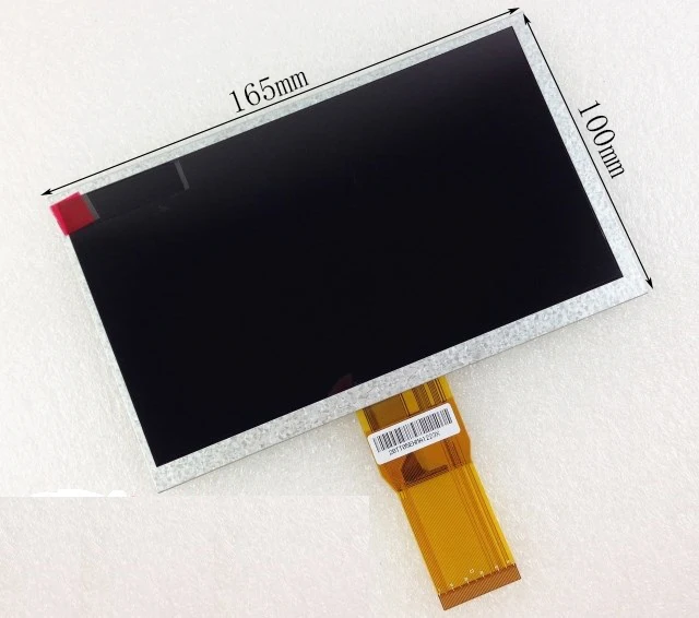 New 7 Inch Replacement LCD Display Screen For TELEFUNKEN TF MID706G 1024 600 165 100 3mm