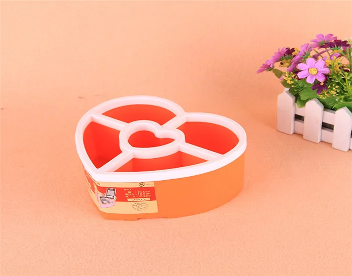 Креативный домашний рабочий стол канцелярские принадлежности конфетный цвет дистанционное управление хранение разного пластика коробка типа любви