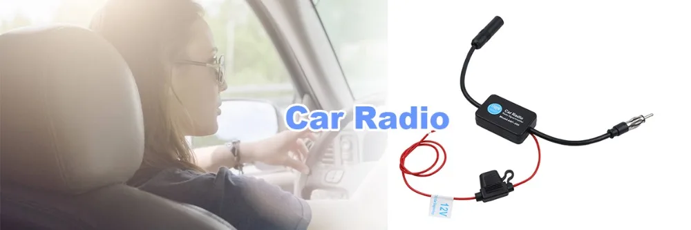 Универсальный автомобильный радиоприемник 12 В FM антенна усилитель сигнала для