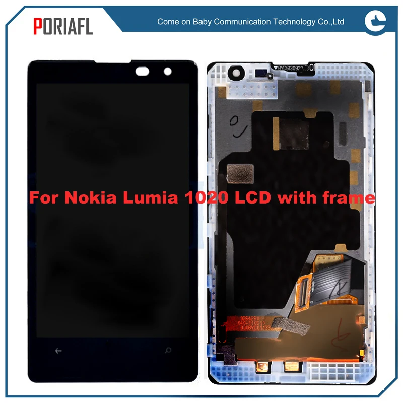 4.5" lcd For nokia Lumia 1020 LCD Touch Screen with Frame For NOKIA