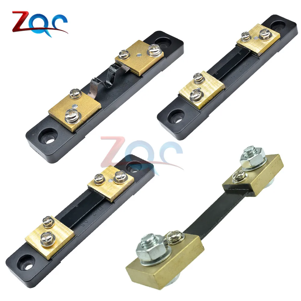 External Shunt FL 2 100A 50A 30A 20A 10A /75mV Current Meter Shunt