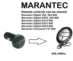 Пульт marantec Digital D323 868 универсальный пульт дистанционного управления Дубликатор 868,35 МГц