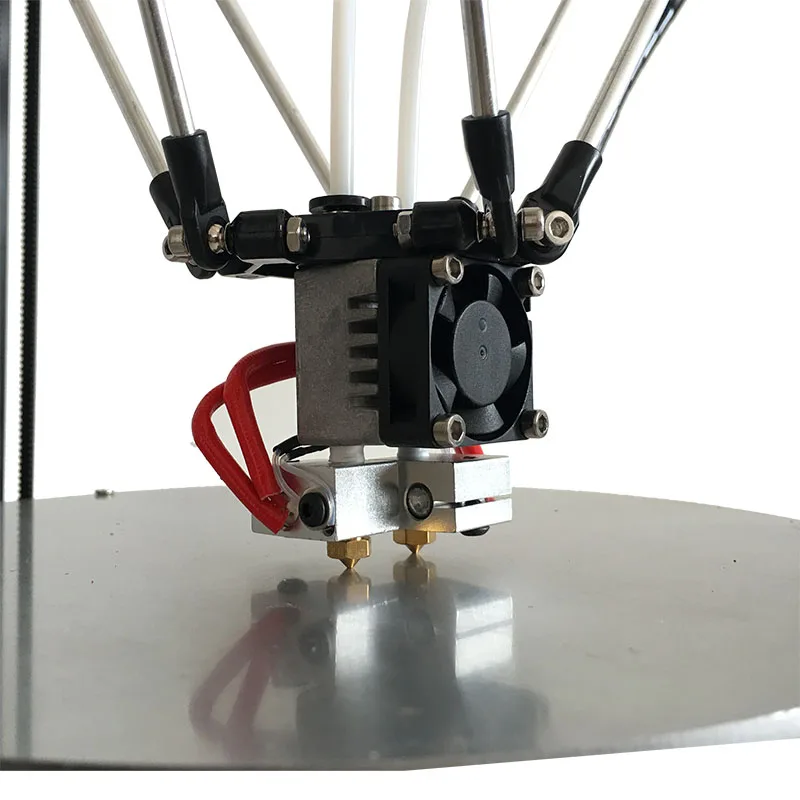 Новинка K200 двойной экструдер delta DIY 3D принтер HE3D reprap большой размер печати 400 г