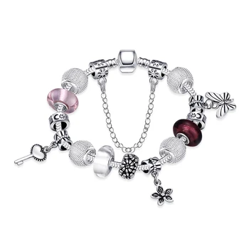 

Bracelet Fashion round shape silver bracelet PDRH005-A