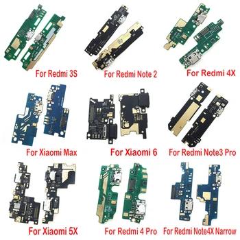 

USB Port Charger Dock Plug Connector Charging Board Flex For Xiaomi Redmi 3 3S 4 4x 4A 5 5A 6 6A S2 Note 3 Pro Se 4 5 6 Plus 7