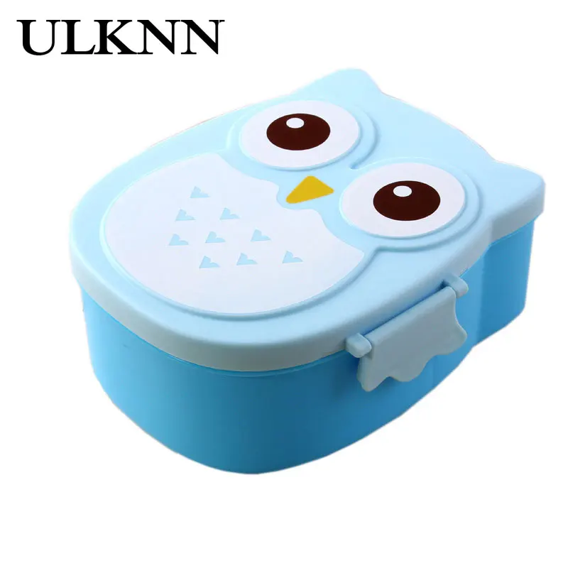 

Cute Cartoon Owl Lunch Box Food Container Storage Box Portable Kids Student Lunch Box Bento Box Container With Compartments Case