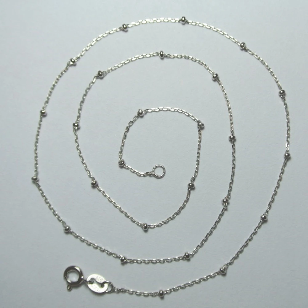Sterling Silver Chain Jewelry Wholesale Genuine Pure 925 Silver Chains