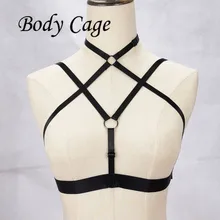 Портупея повязки нижнее белье пуш-ап нижнее белье Для женщин экзотическая танцевальная одежда сексуальный корсет лямки бюстгальтера сексуальное женское белье тела жгут femme