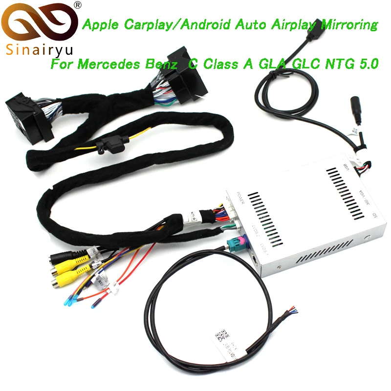 2018 Новый IOS автомобиль Apple Airplay Android Авто CarPlay коробка для Benz A B C CLA GLA GLC GLE класс 15-17 NTG