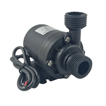 

DC 24V Brushless Water Pump 1/2'' Male Thread Centrifugal Submersible Pump Fountain Solar Panel Pond Pump 800L/H 210GPH 5M/16ft