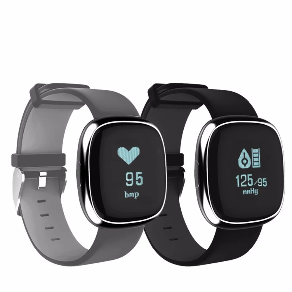 P2 Bluetooth heart rate and blood pressure exercise pedometer