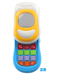 Jouet de téléphone portable pour enfants, Simulation intelligente, musique pour bébé, apprentissage éducatif, glissière en plastique unisexe, 2 4 ans, 2021 