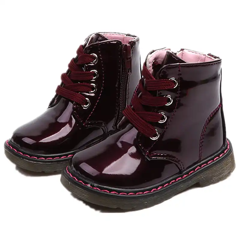 little girl patent leather boots