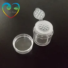 5 мл* 5 шт Рассыпчатая банка для порошка с 12 отверстиями 5 г, 5 мл бутылка для порошка для ногтей с ситом, colver контейнер для порошка с блестками для ногтей