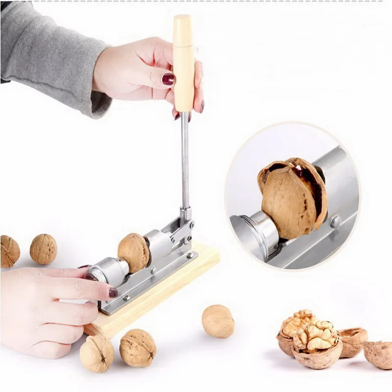 

Mechanical Sheller Walnut Nutcracker Nut Cracker Fast Opener Kitchen Tools Fruits and Vegetables