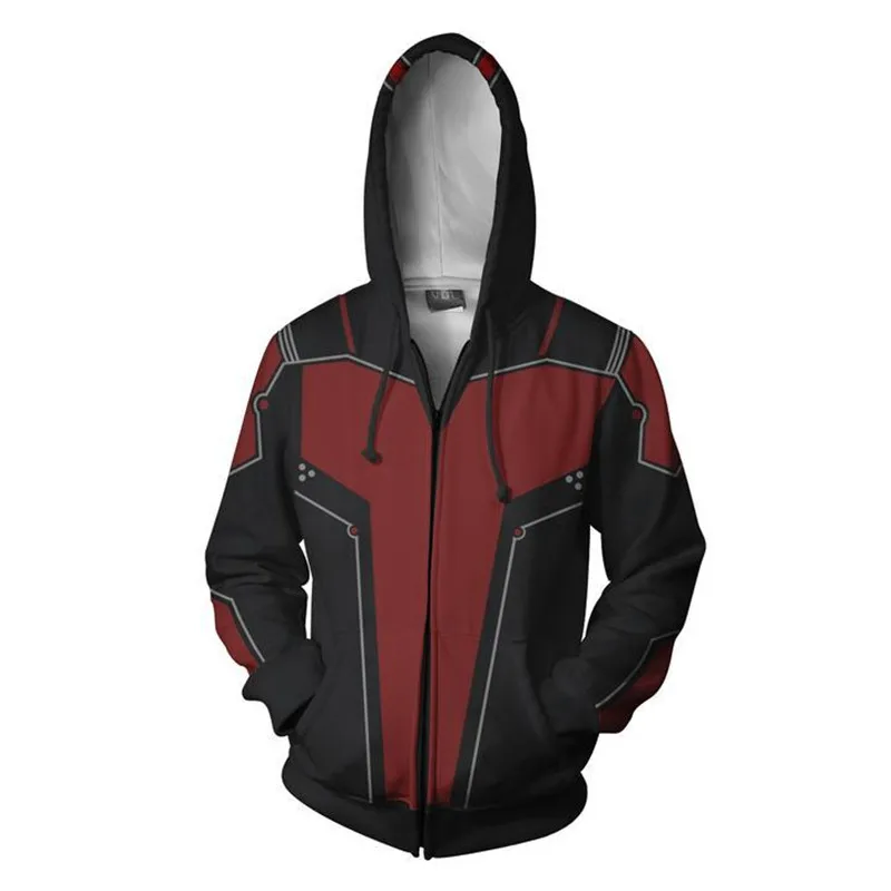 

Fans Wear Sweatshirt Superhero Ant Man 3D Prined Hooded SweatshirtsAnt Man Civil War Cosplay Men Hoodie