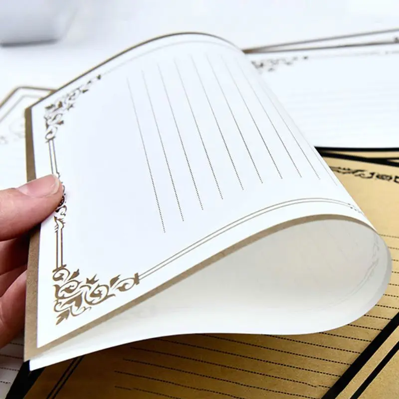 32pcs/pack Retro Writing Letter Stationery Romantic Creative Chinese Style Lace Letterhead Note Paper