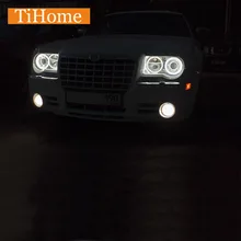 CCFL angel eyes для chrysler 300c 2006 2005 без проектора 300c Halo Кольцо Комплект