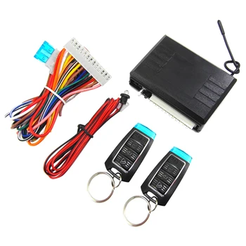 

Car Central Lock, Keyless Entry Alarm System, Auto Remote Central Kit 1 X Main Unit 2 Remote Controllers
