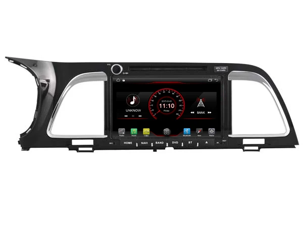 Top Android 8.1 quad core car dvd player media stereo car audio wifi carplay tpms gps obd dvr handfree headunit for KIA K4 1