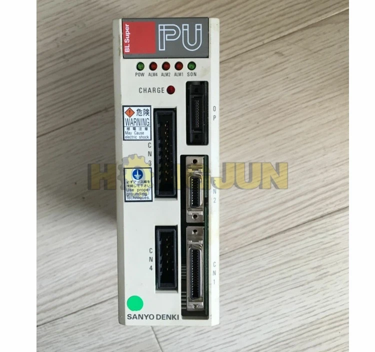 Б/у 90% Новый сервопривод Sanyo denki 200 Вт PU0A015EM61S03 хорошее состояние хорошо