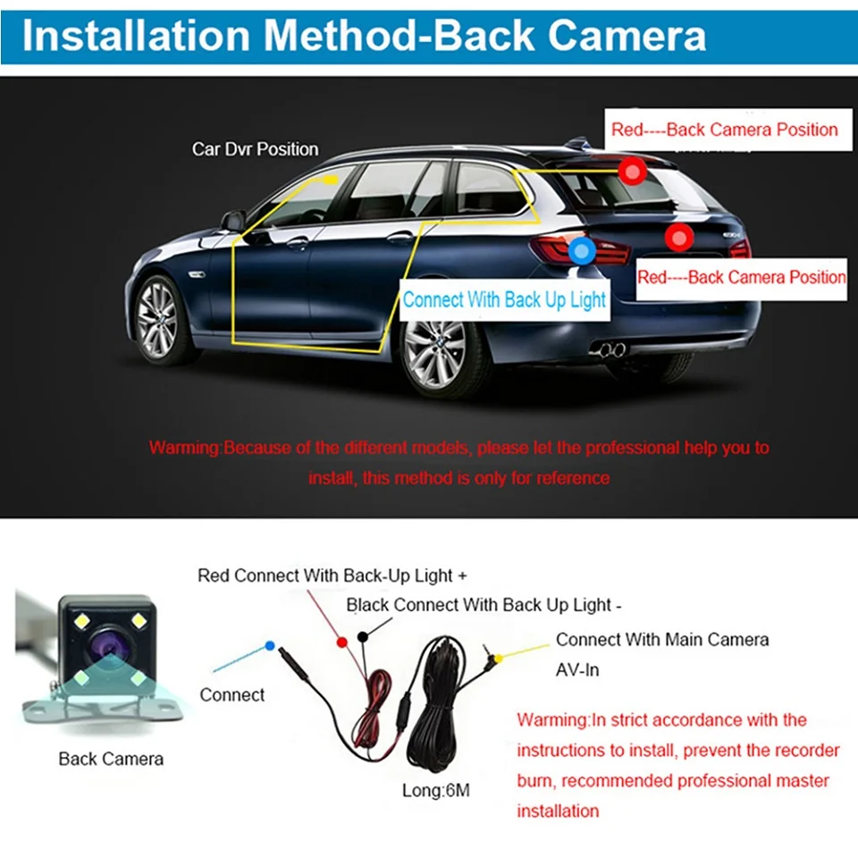 " автомобильный видеорегистратор с сенсорным экраном камера DashCam Авто DVR двойной объектив рекордер зеркало заднего вида Full HD 1080P камера ночного видения