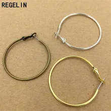 REGELIN 10 шт./лот серьги-кольца Cilcles для женщин Идеальный полированный круг серьги Модные ювелирные изделия