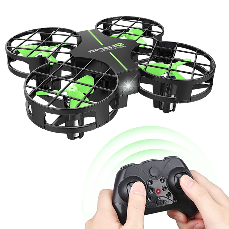 

RC Quadcopter Mini Drone Remote Control Helicopter 2.4GHz 4CH 6 Axis Gyro with Protective Frame One Touch Return Storm D2