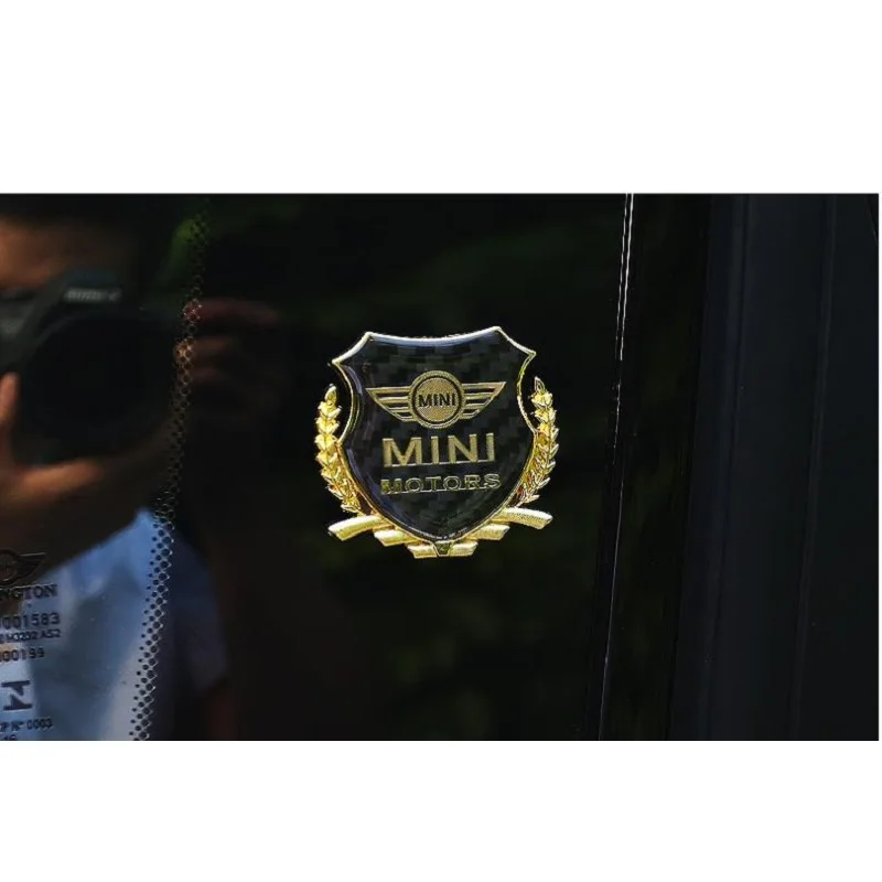 2 шт./компл. мини Coopers R56 R50 R53 F56 F55 R60 R57 автомобиля стикер пшеницы шип углеродное