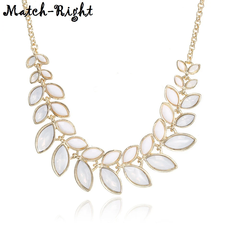 

Match-Right Necklaces & Pendants Women/Statement/Resin/Vintage//Chain/Lady/Choker Necklace Female Pendant Gifts for Women DYP002