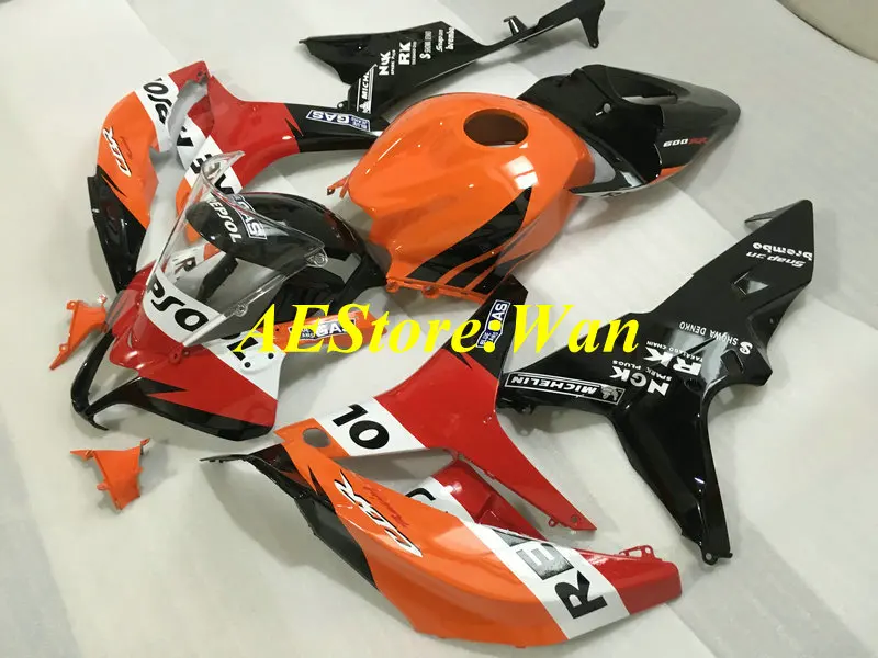 Комплект обтекателей для мотоцикла на заказ HONDA CBR600RR F5 07 08 CBR 600RR 600 RR 2007 2008 ABS