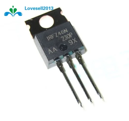 

5 шт. IRFZ46N IRFZ46 TO-220 N-Channel 53A 55В Транзистор MOSFET