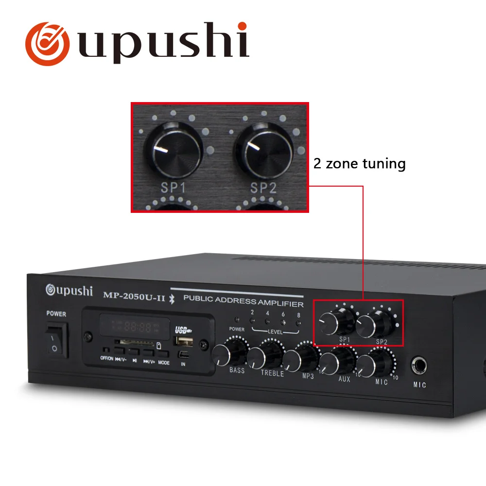 Oupushi MP-2050U 50W Mini Bluetooth Power
