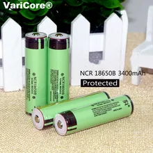 VariCore Protection New Original NCR18650B 18650 li-ion Rechargeable battery 3400 mAh 3.7 V with PCB For Panasonic Laptop ues