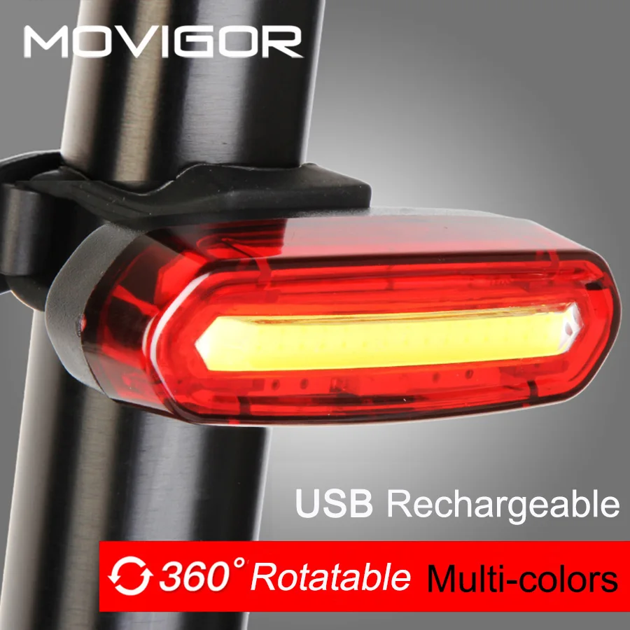 120 لومينز مصباح دراجة قابل للشحن باستخدام USB الخلفية ضوء الدراجات LED الضوء الخلفي للماء MTB الطريق دراجة الذيل ضوء المصباح الخلفي ل دراجة