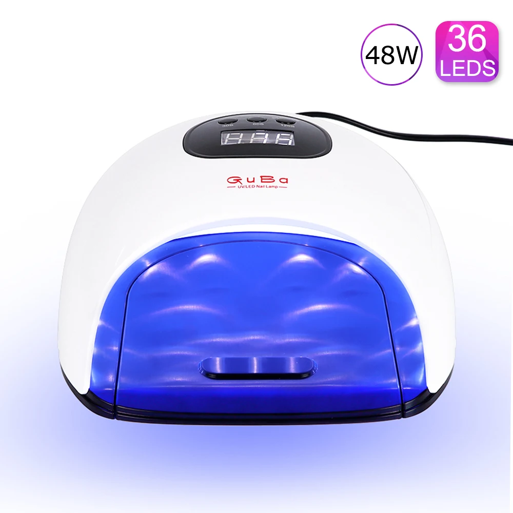 

48W Nail Dryer UV Led Lamp Set for Manicure All Types Gels Polish Quick Curing Machine Auto Timer Sun Light Nail Art Tools TR917