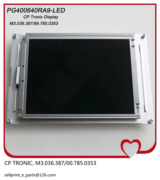 

2 pieces FREE SHIPPING 12 months warranty cp tronic display lcd,MV.036.387, 00.785.0353
