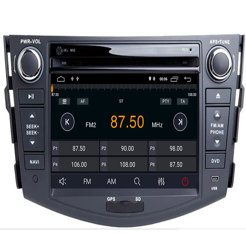 

7'' 2Din TDA7851 Android 9.0 8 cores Car DVD Radio Player multimedia GPS Navigation for Toyota rav 4 RAV4 Audio Stereo RDS Wifi
