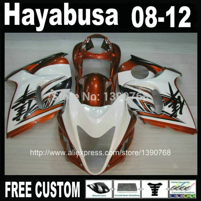 Injection mold ABS full fairing kit for SUZUKI Hayabusa GSX1300R 2008