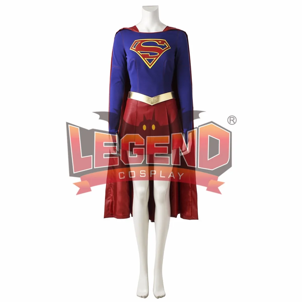Костюм для косплея Supergirl костюм Кара зоржэль данвера | Тематическая одежда и