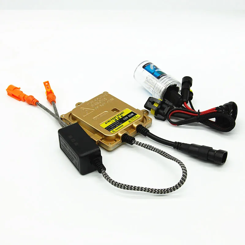 AFAECAR 4300K 8000K 6000K HID 55W H7 H11 9005 9006 H1 комплект для автомобильной фары|Передние LED-фары