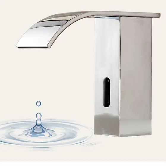 New Bathroom Automatic free Hands Touch Sensor Faucets Hot & Cold Basin