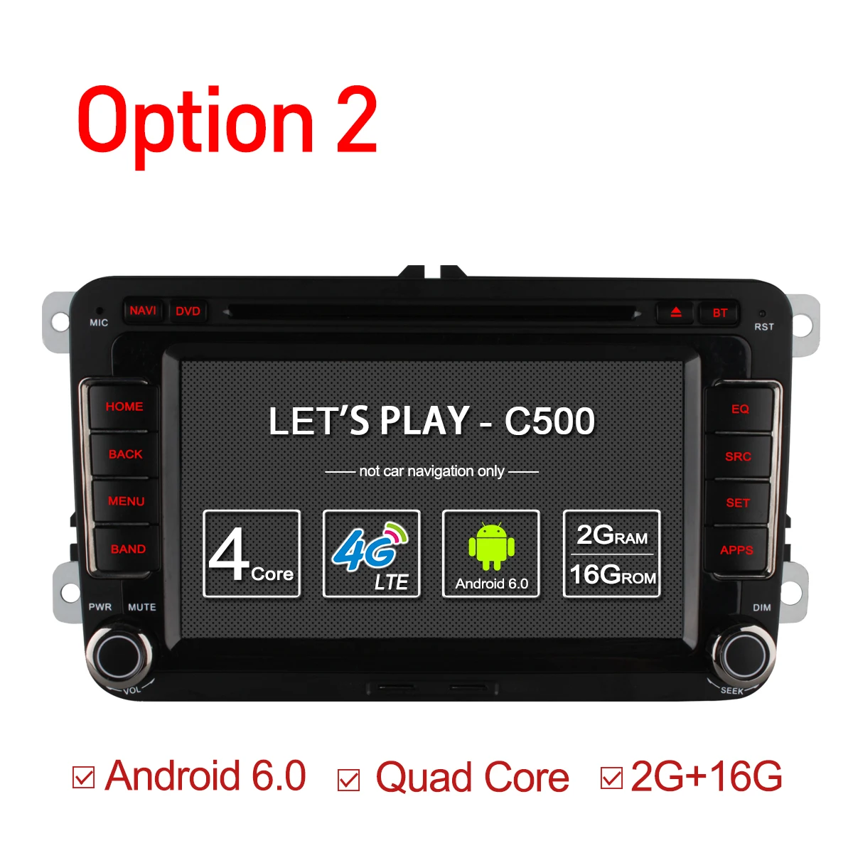 Top Ownice Android 6.0 8 Core 32G ROM Car DVD Player For Volkswagen Passat POLO GOLF Skoda Seat Leon With GPS Navi 4G LTE Network 1