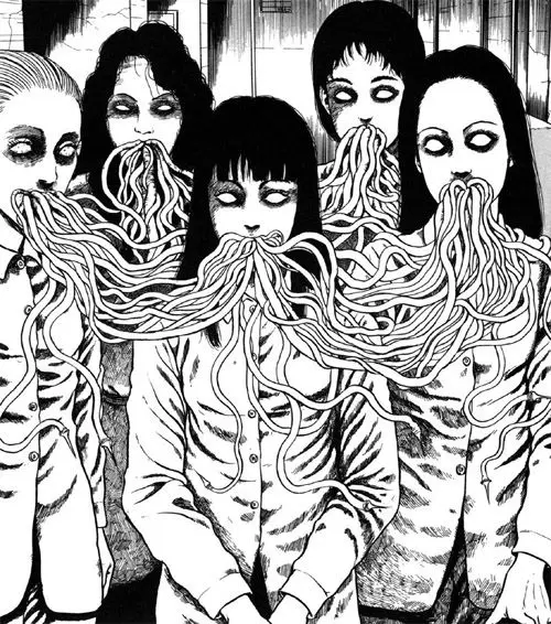 Серия ужасов для девочек Shintaro Kago Manga Akira Toriyama Ретро винтажный Плакат Картина на