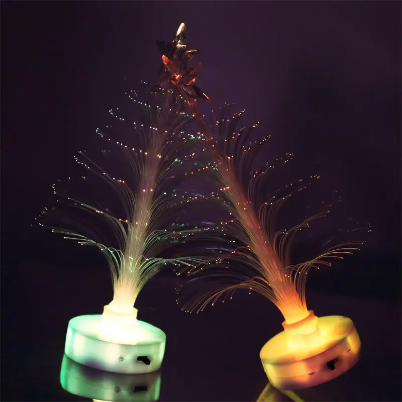 

Color Changing LED Night Light Fiber Optic Christmas Tree Decorations Gift