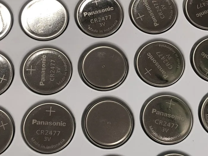 

45PCS/LOT New Original Battery For Panasonic CR2477 3V High Performance High Temperature Resistant Button Coin Cell Batteries