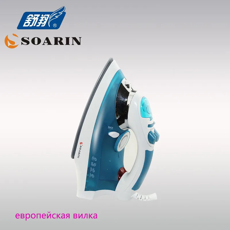 SOARIN Steam Iron for Clothes 360-degree Rotating Power Cord 220v Steam Iron Thermostat Steamer Handheld Steamer for Clothes 2