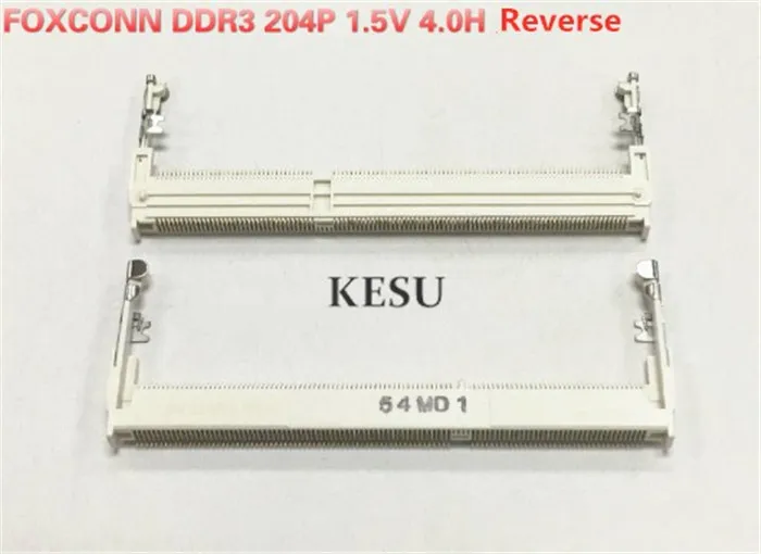 Держатель гнезда для памяти DDR3 204P 204-Pin 1 5 В 4 0 H: мм ноутбука с обратным